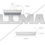 Ведро складное силиконовое для швабр Rammax RM-VD-011 15 л